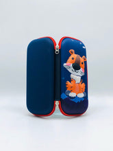 Tiger-Themed Hard Shell Pencil Case – Fun EVA Pouch for Kids